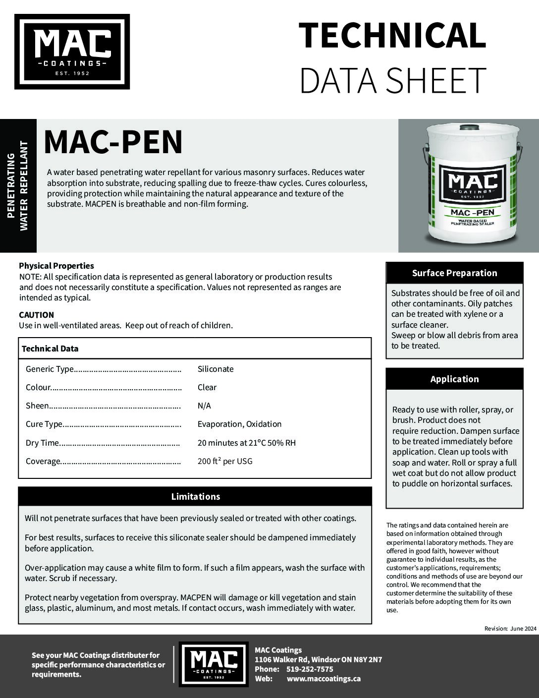 MAC PEN pdf - Mac Coatings